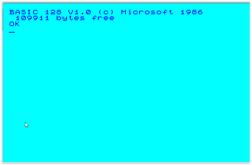 MO6 BASIC 128K