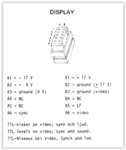 Conector Luxor ABC80
