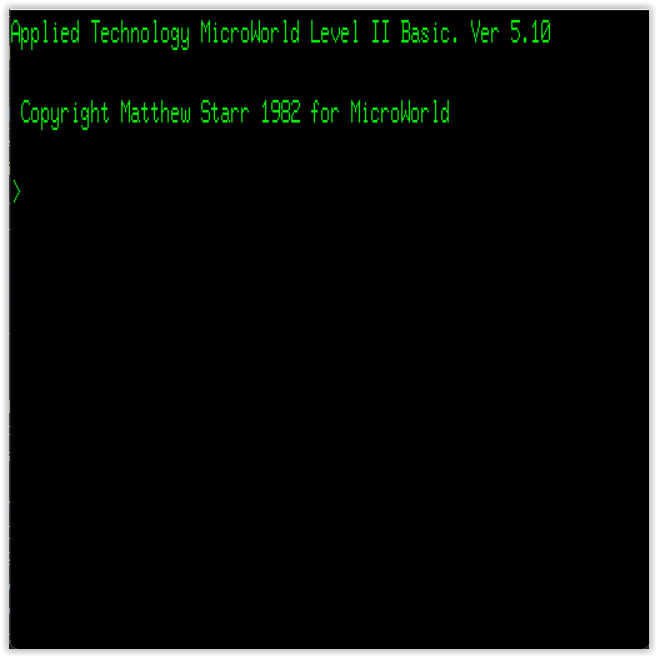 Microbee 32 - MicroWorld Level II BASIC