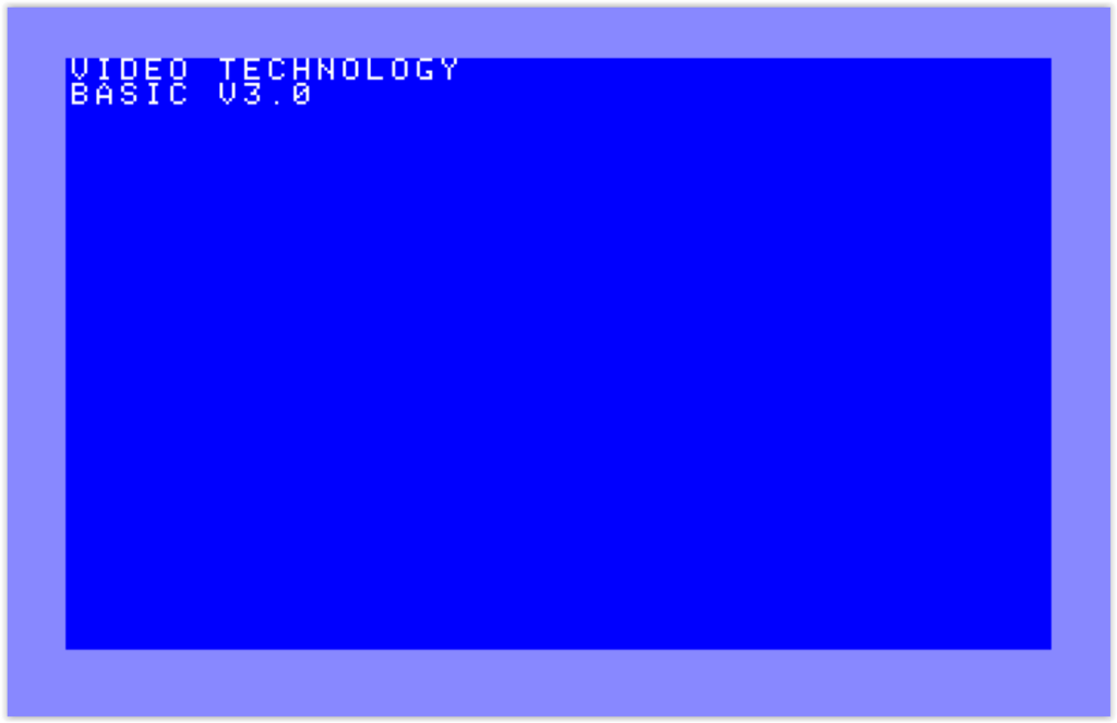 Laser 500 - Boot screen