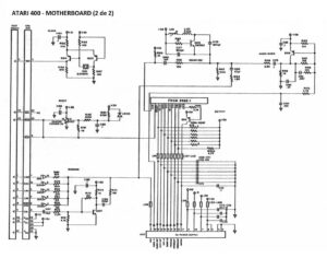 Atari 400 - Motherboard (2/2)
