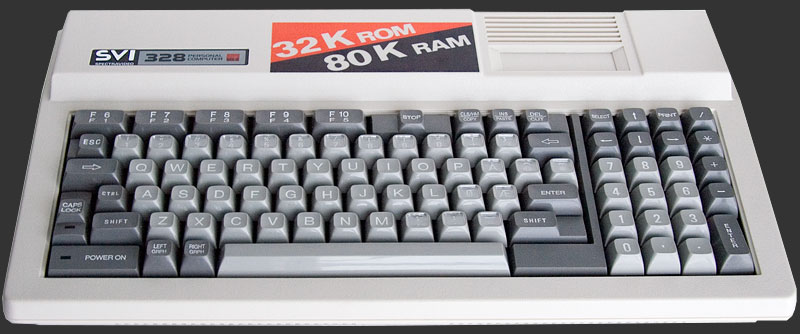 SVI-328 MKII (Fuente; https://www.samdal.com/)