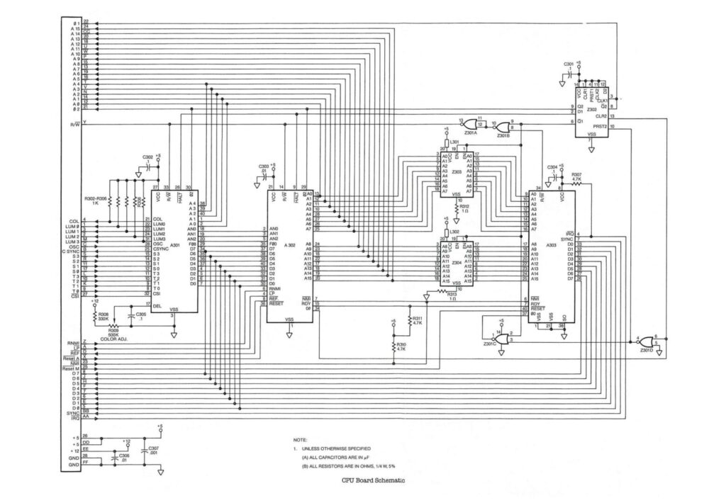 Atari 800 - CPU Board