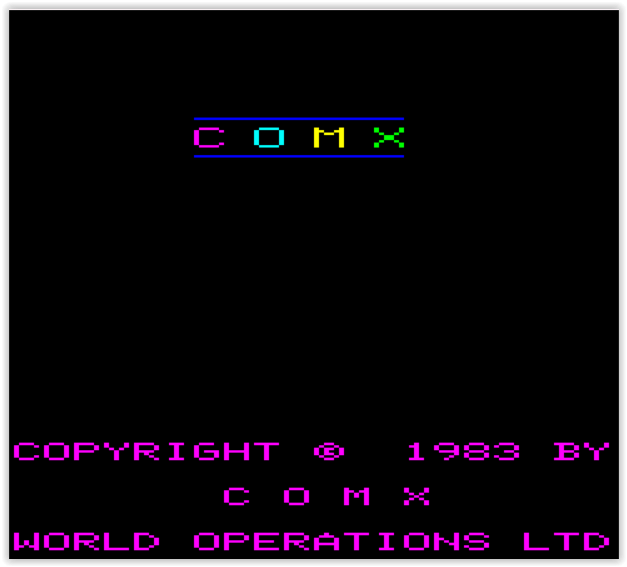 Comx 35 - Boot Screen 4