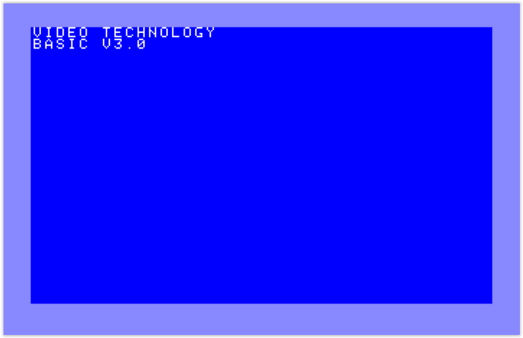 Laser 500 - Boot screen